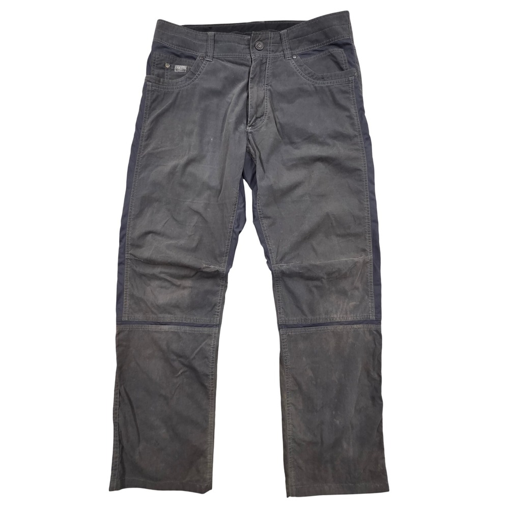 Kuhl Radikl Pants Mens 34x30 Carbon Gray Hiking Workwear Technical Stretch 7 Pkt